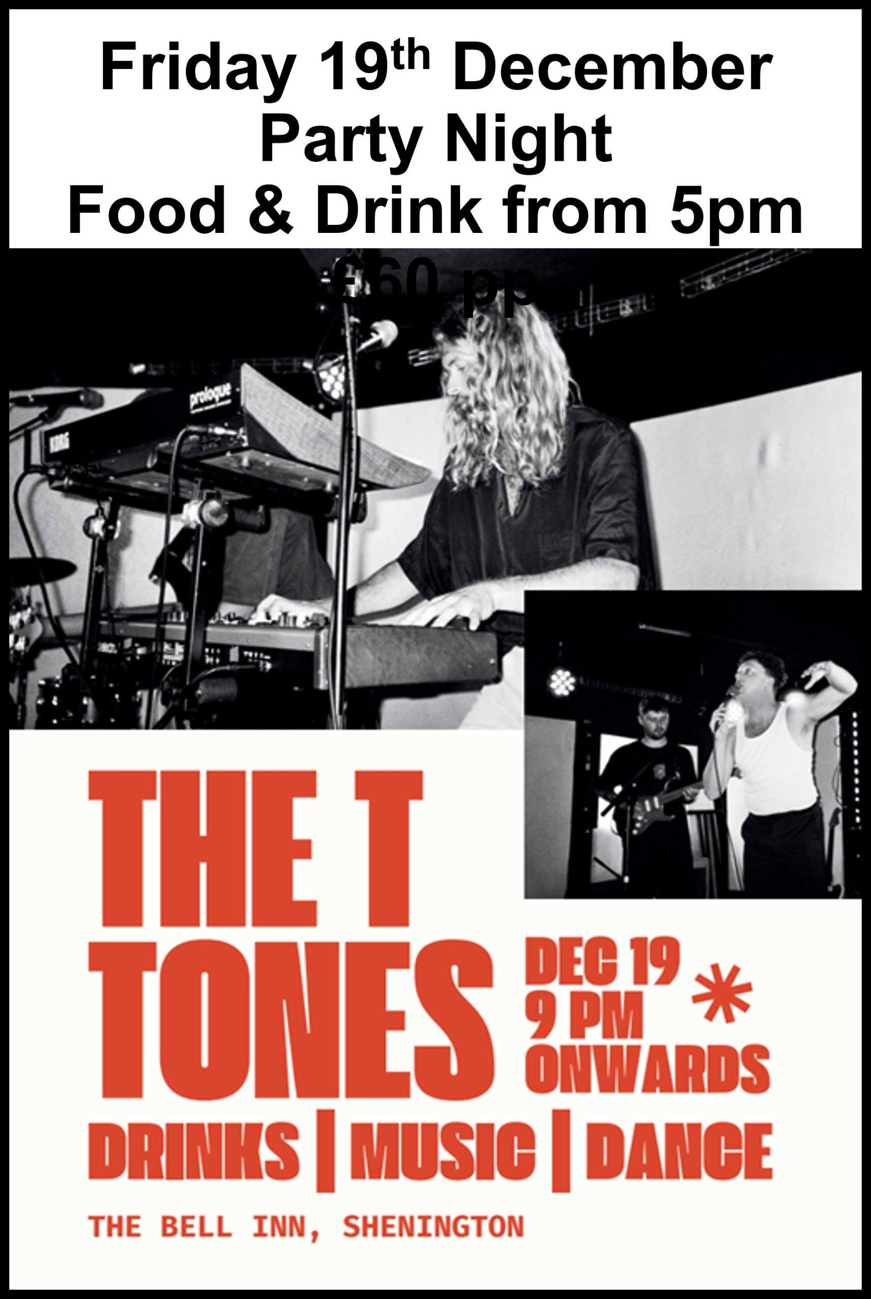 Come and join us for live music – Friday 19th December